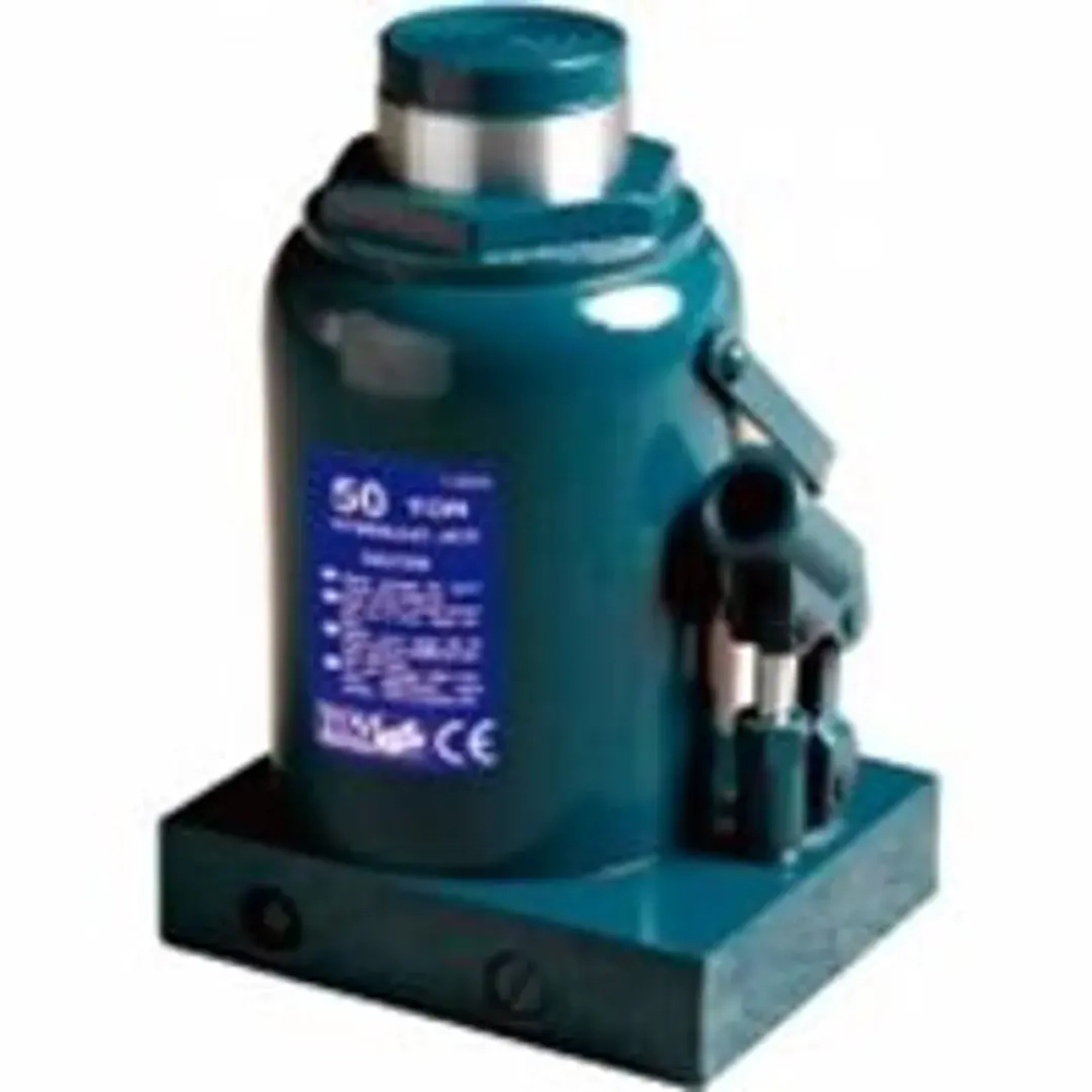 Домкрат бутылочный 8т с клапаном (h min 227мм, h max 469мм)профи