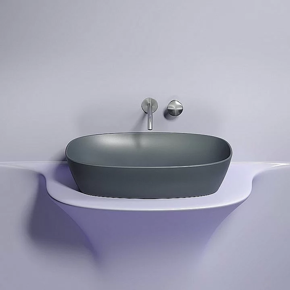 Раковина Ceramica Nova Element 60 CN6049MDB антрацит темный матовый