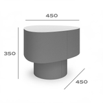 Стол Енисей 50 Бежевый