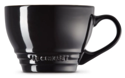 Le Creuset Кружка 400 мл для капучино черная 70304401400002
