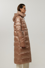397.FW24. пальто женское TAUPE образец