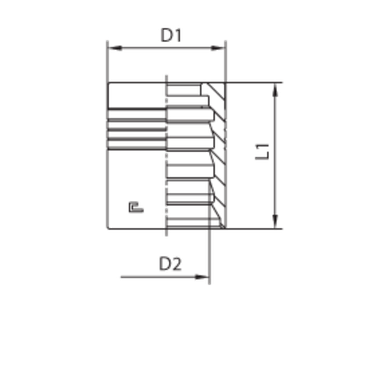 Муфта DN 16 4SP NEW CAST