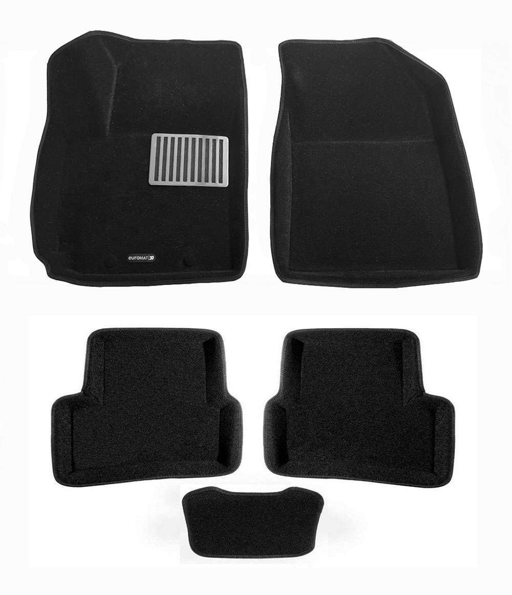 Коврики салона для  HYUNDAI Creta (2021-) Euromat 3D Lux черные Арт EM3D-002712