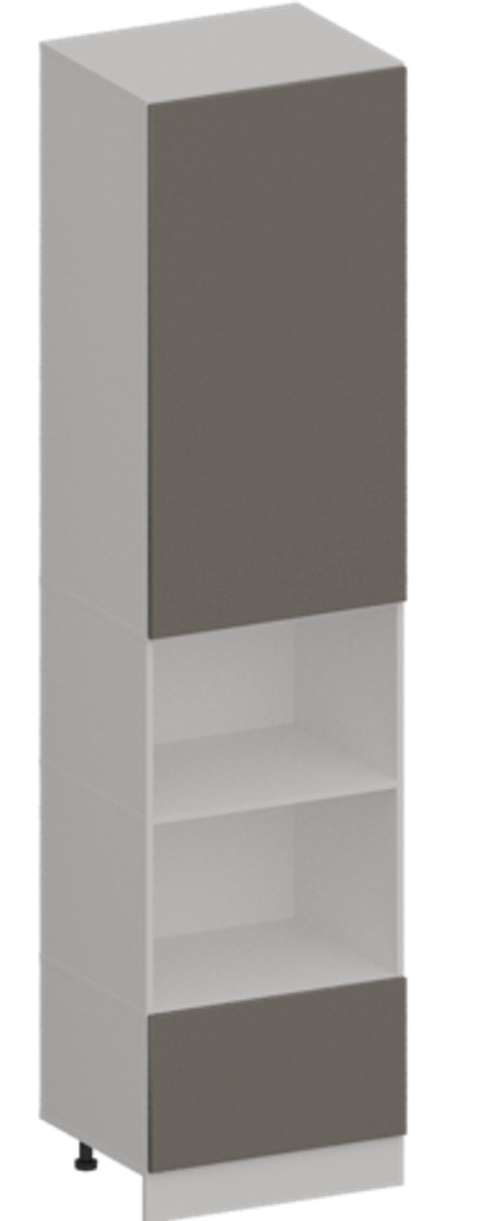 Кухня Модуль ШП 606НМ Белый / Грей софт