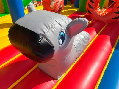 Коммерческий надувной батут «Сафария», 10*10*7,9 м