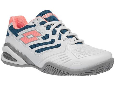 Женские Кроссовки теннисные Lotto Stratosphere IV Clay Women - white/green
