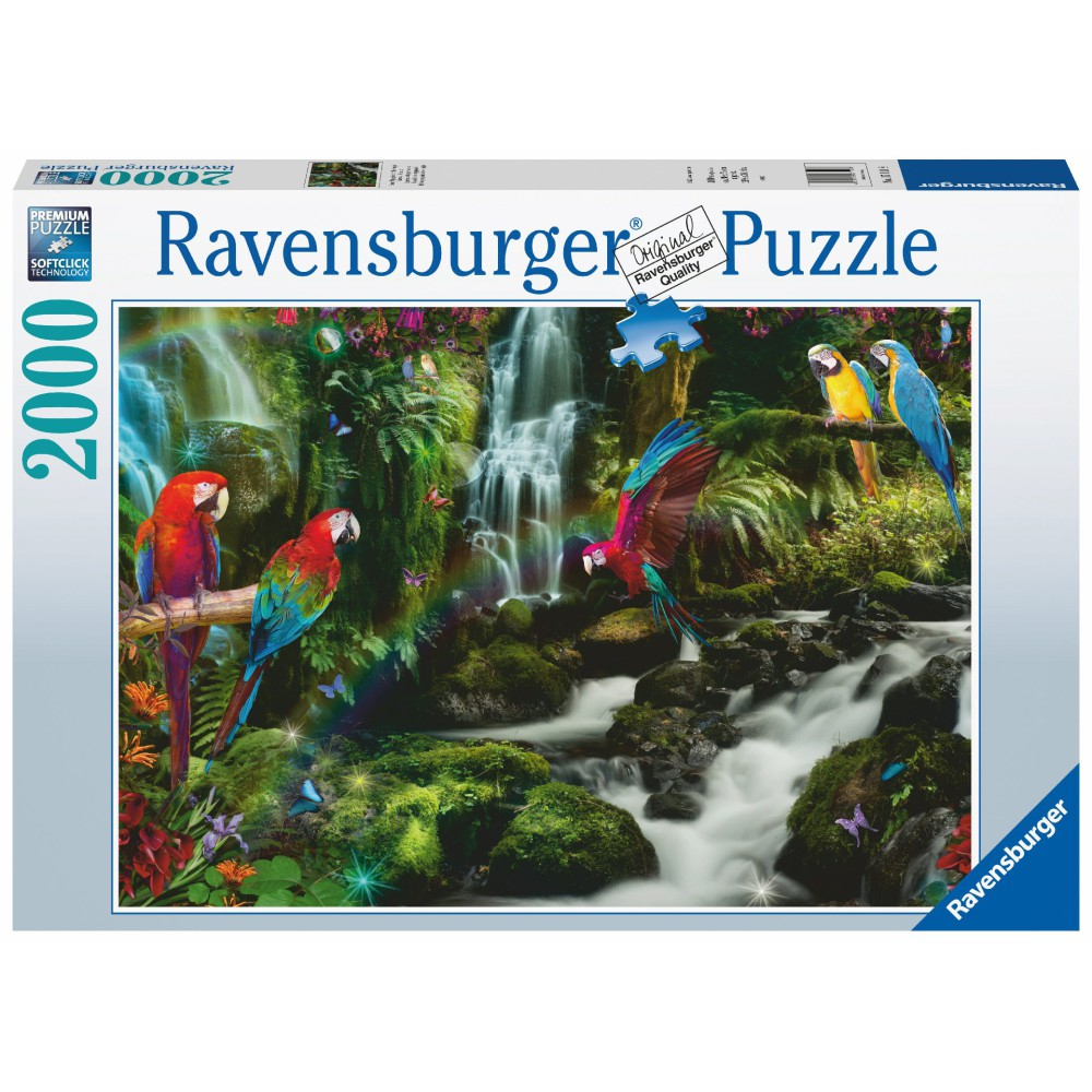 Пазл Ravensburger 171118 Попугаи в джунглях 2000 элементов 171118 — фото 1