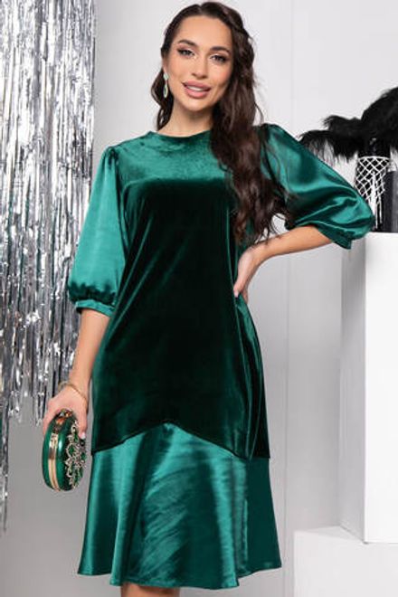 Платье Джоли (изумруд) П11628 LT Collection