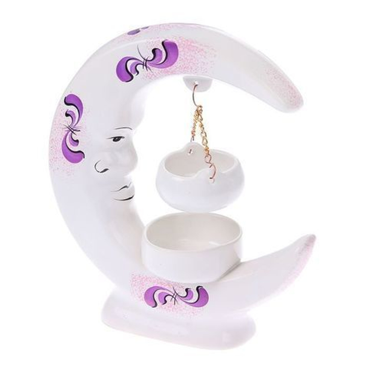 Аромалампа Месяц, цвет белый, микс