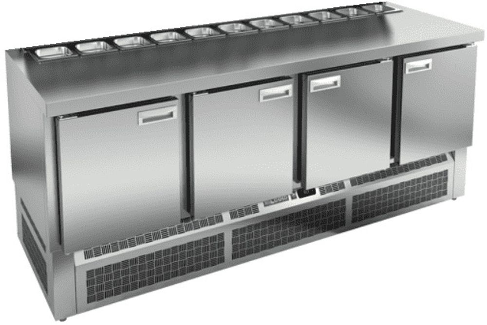 Стол для салатов Hicold SLE2-1111GN O без крышки