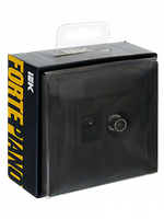 FORTE&PIANO Розетка двойная TV+RJ45 кат.6 FP337 серый IEK