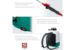 Аккумуляторный опрыскиватель ЗУБР 10 л ОПЛ-10