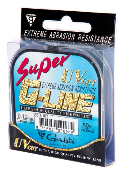 Леска монофильная Gamakatsu G-Line SUPER 050/012