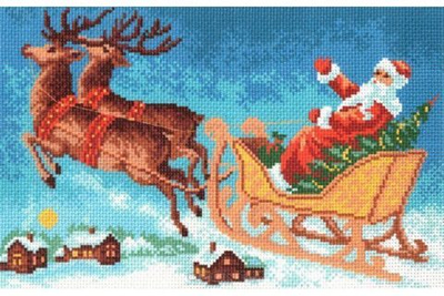 "Новый год"-0799 канва с рисунком