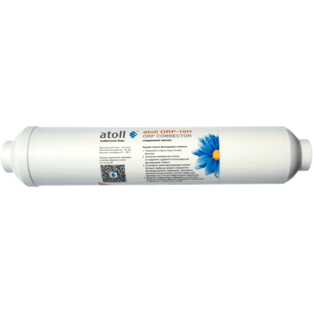 Картридж Inline Atoll ORP-10H (корректор ОВП) (2"x10"-1/4")