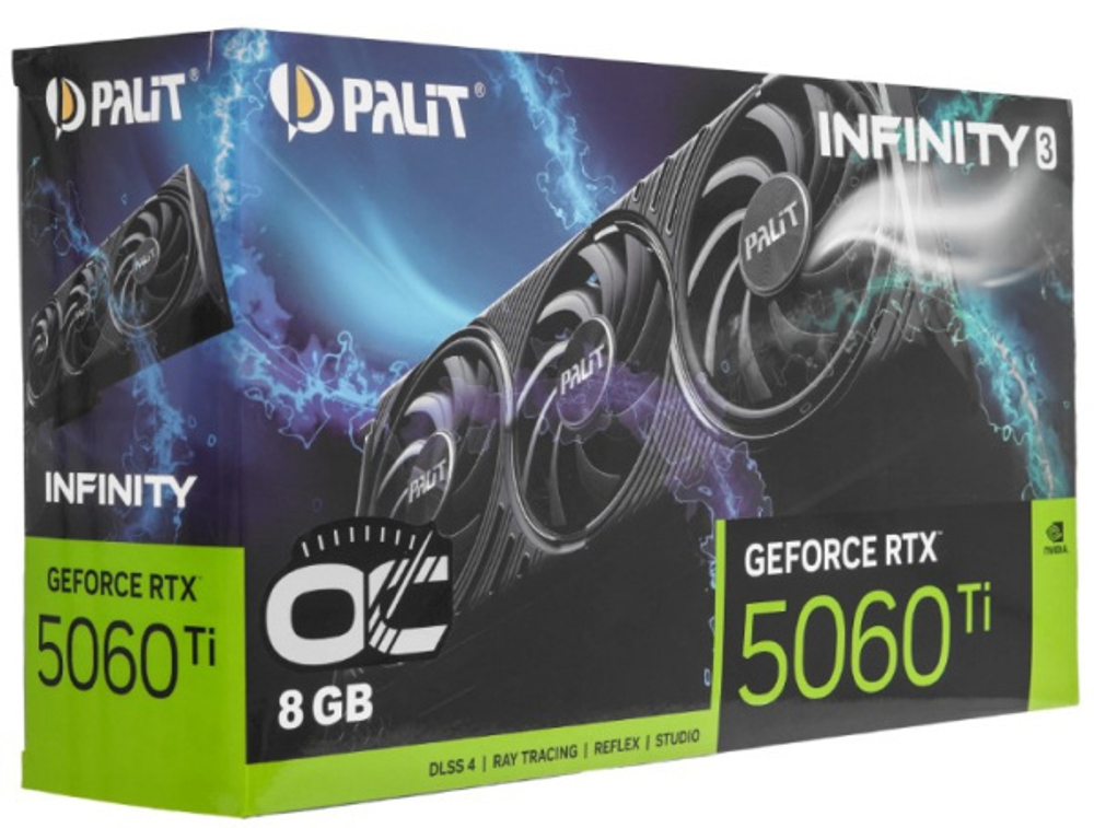Видеокарта Palit GeForce RTX 5060 INFINITY 3 OC (NE75060T19P1-GB2063S)