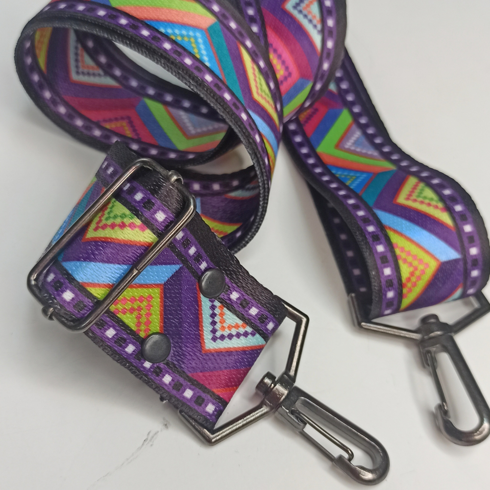 Гитарный ремень Треугольники