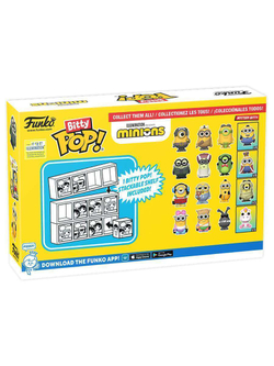 Фигурка Funko Bitty POP! Minions Eye,Matie+Cro-Minion+Au Naturel+Mystery (1 of 4) 4PK 73035