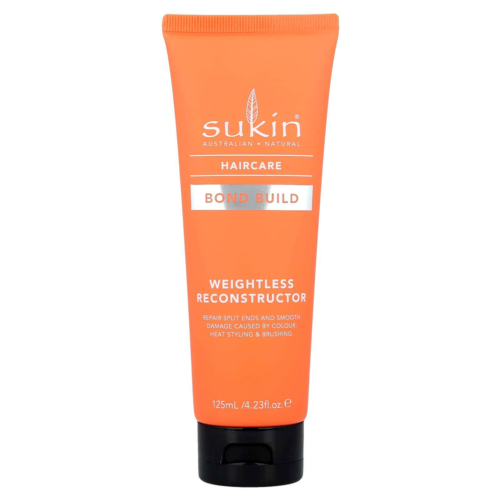 Sukin, Haircare, Bond Build, невесомая восстанавливающая сыворотка, 125 мл (4,23 жидк. Унции)
