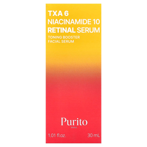Purito, TCA 6, сыворотка для сетчатки с никотинамидом 10, 30 мл (1,01 жидк. унции)