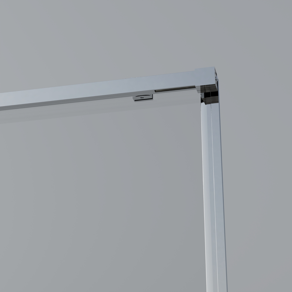 Душевой уголок Soft 2 VSR-3SO28011CL, 1100*800, хром, стекло прозрачное