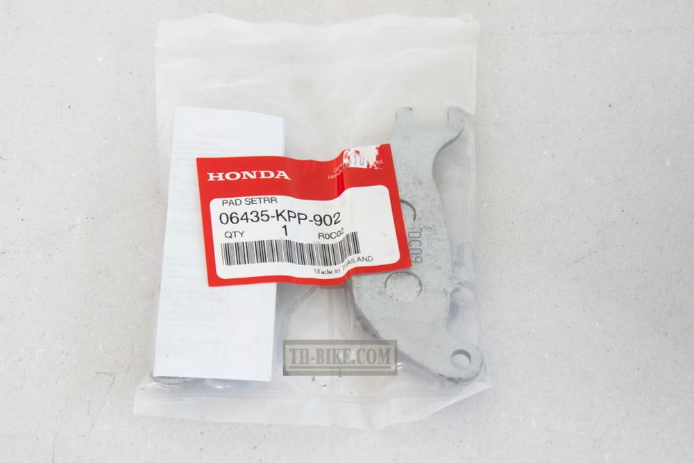 06435-KPP-901, 06435-KPP-902. PAD SET, RR. Rear brake pads Honda CBR125, CBR150 (2003-2010)