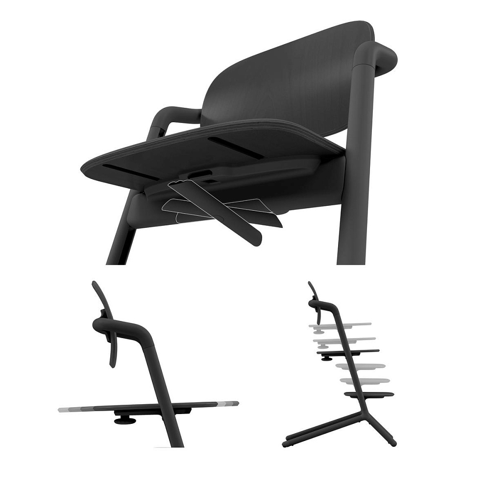 Стульчик для кормления Cybex Lemo 4 в 1 Stunning Black