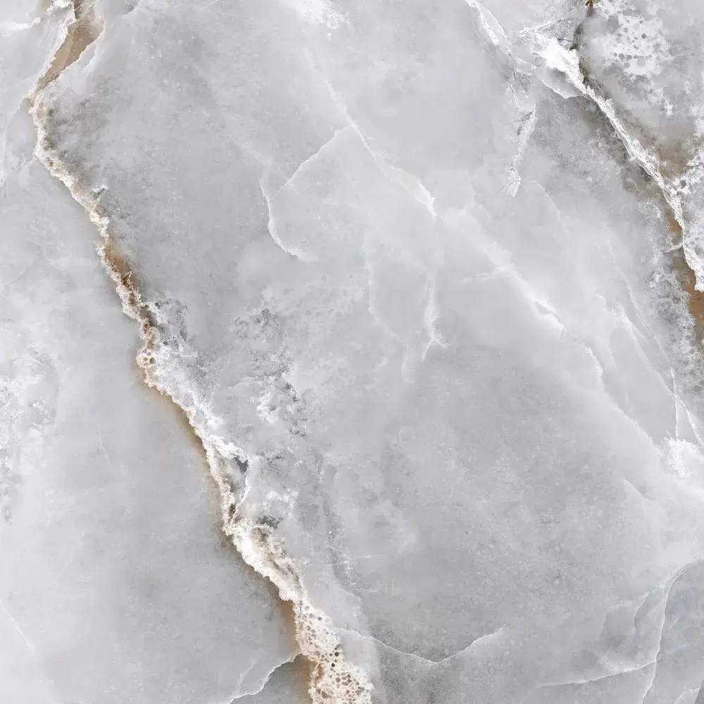 Керамогранит Alma Ceramica GFU57ORD07L Orlando 57x57 серый лаппатированный под оникс