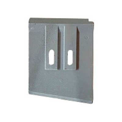 Скребок нижний с крепежными элементами для б/с Meka M60 1м3