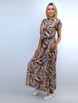 C-320 Платье МАКСИ из штапеля/УЦЕНКА