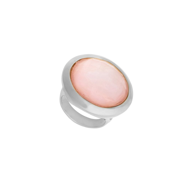 Кольцо Possebon Pearl Quartz Rose 17.2 мм K9853.9/17.2 R/S