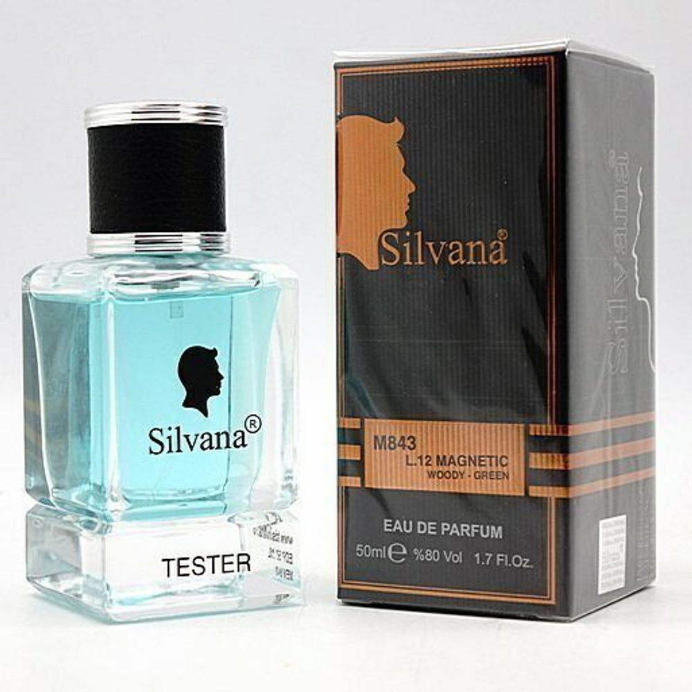 SILVANA 843 (LACOSTE L.12.12 POUR LUI MAGNETIC MEN) 50 ml.