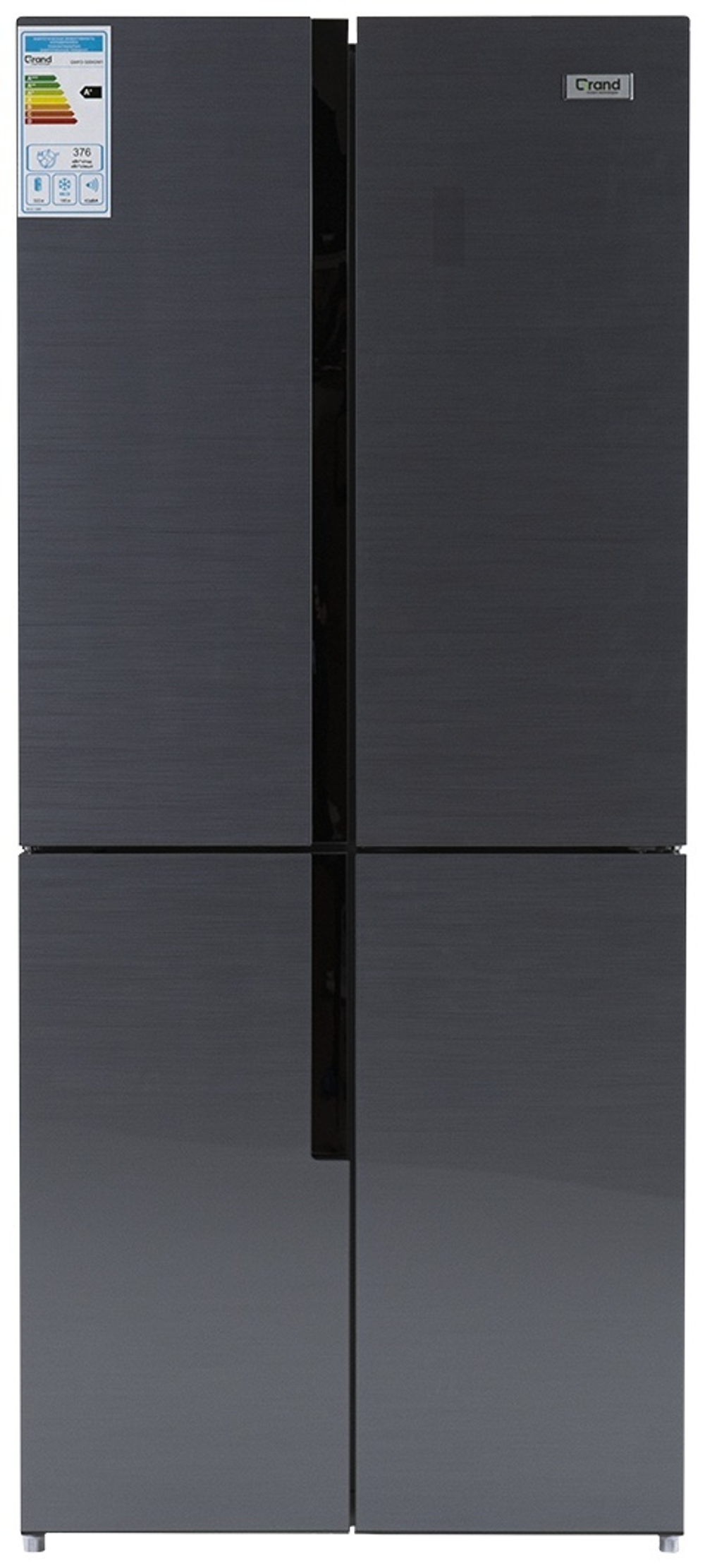 Холодильник GRAND GMFD-500IGNFI серый
