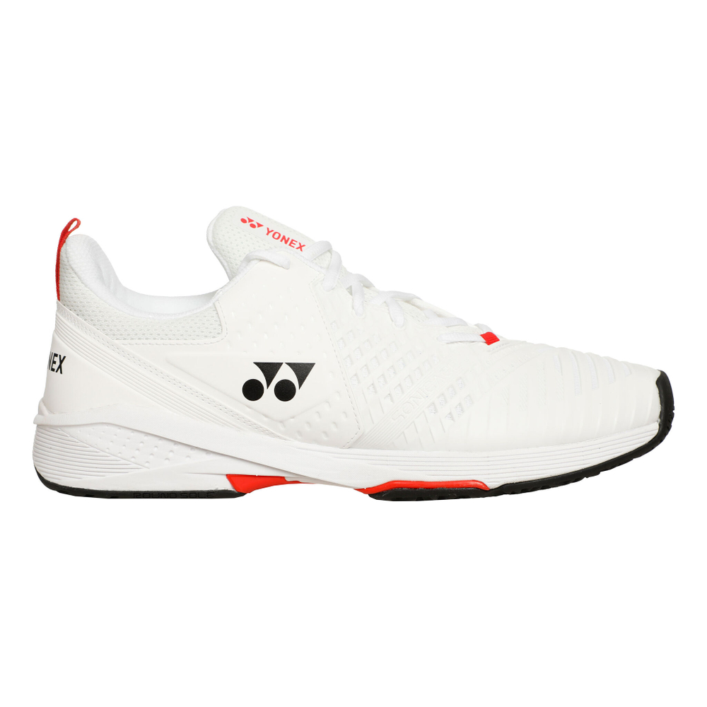 Мужские теннисные кроссовки Yonex Power Cushion Sonicage 3 All Court Shoe Men - White, Red