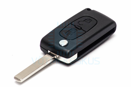 Key shell Peugeot. Key blade VA1