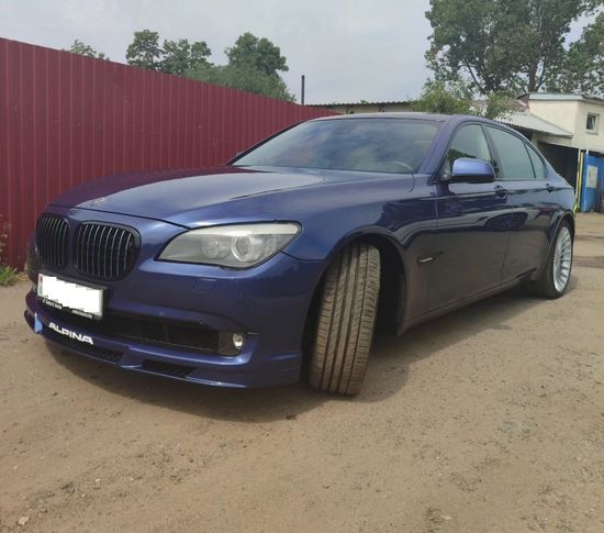 Юбка ALPINA переднего бампера V.1  для BMW 7 F01 F02