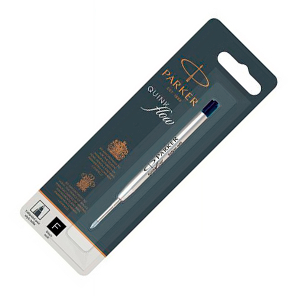 Parker Стержень для шариковой ручки, F, черный (в блистере)