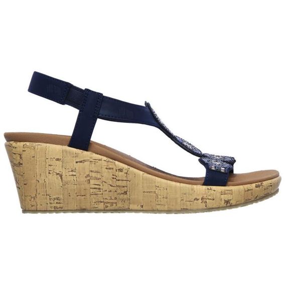 Skechers Cali Beverlee Date Glam Sandal 'Blue'