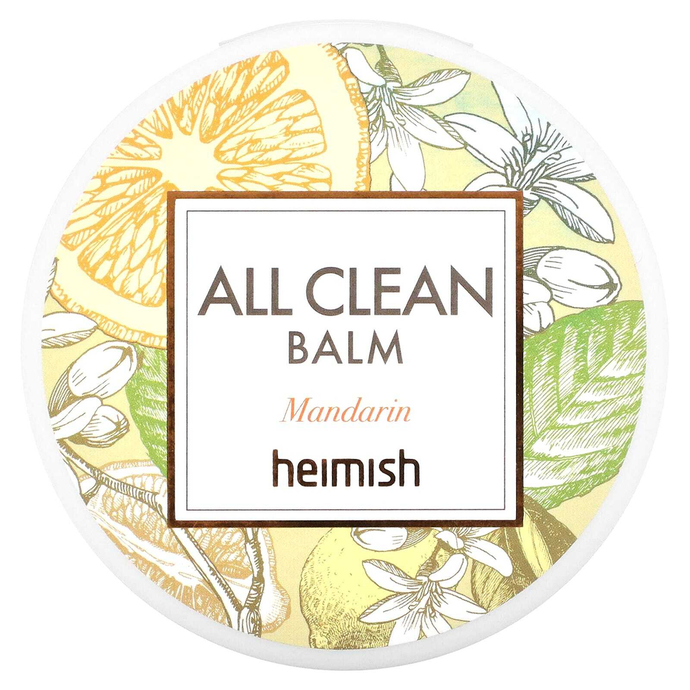 Heimish, All Clean Balm, мандарин, 120 мл (4,05 жидк. унц.)