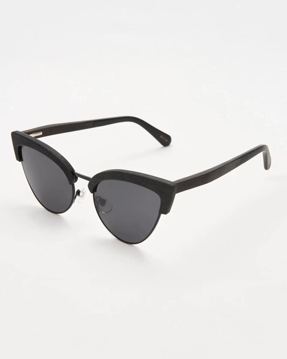 Очки солнцезащитные Spunky Marta 7 Black wood. dark grey lens
