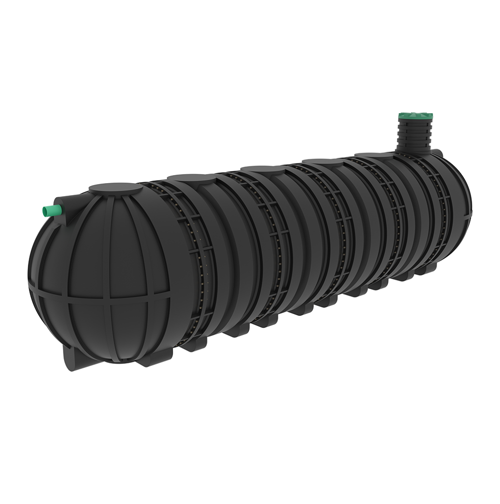 Емкость подземная горизонтальная Мультпласт Модуль 3М 60 60 000 л.(11130x2895x2895см;2220кг;) - арт.561578