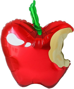 Шар (21""/53 см) Фигура, Яблоко, 1 шт. Г152