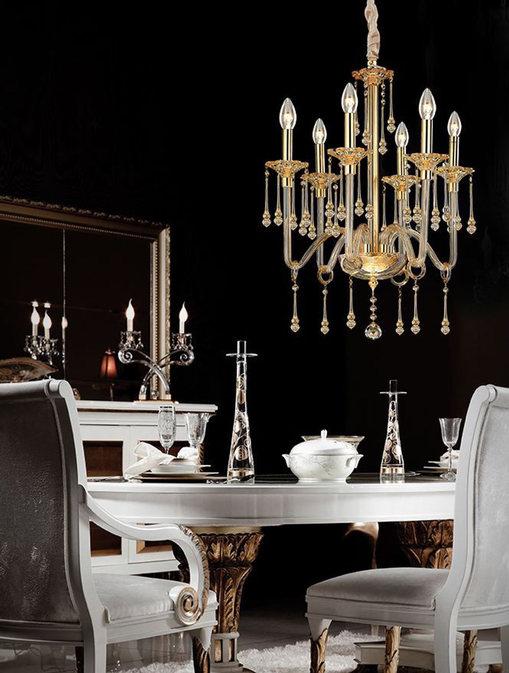 Люстра MD10027060-6A gold