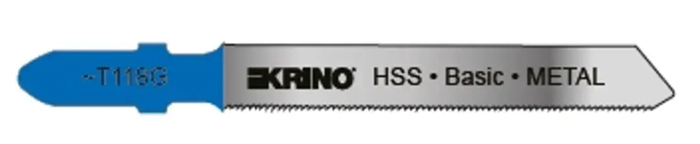 Полотно по металлу для лобзика T118G HSS 76x0,8 набор 3шт. Krino 23620100