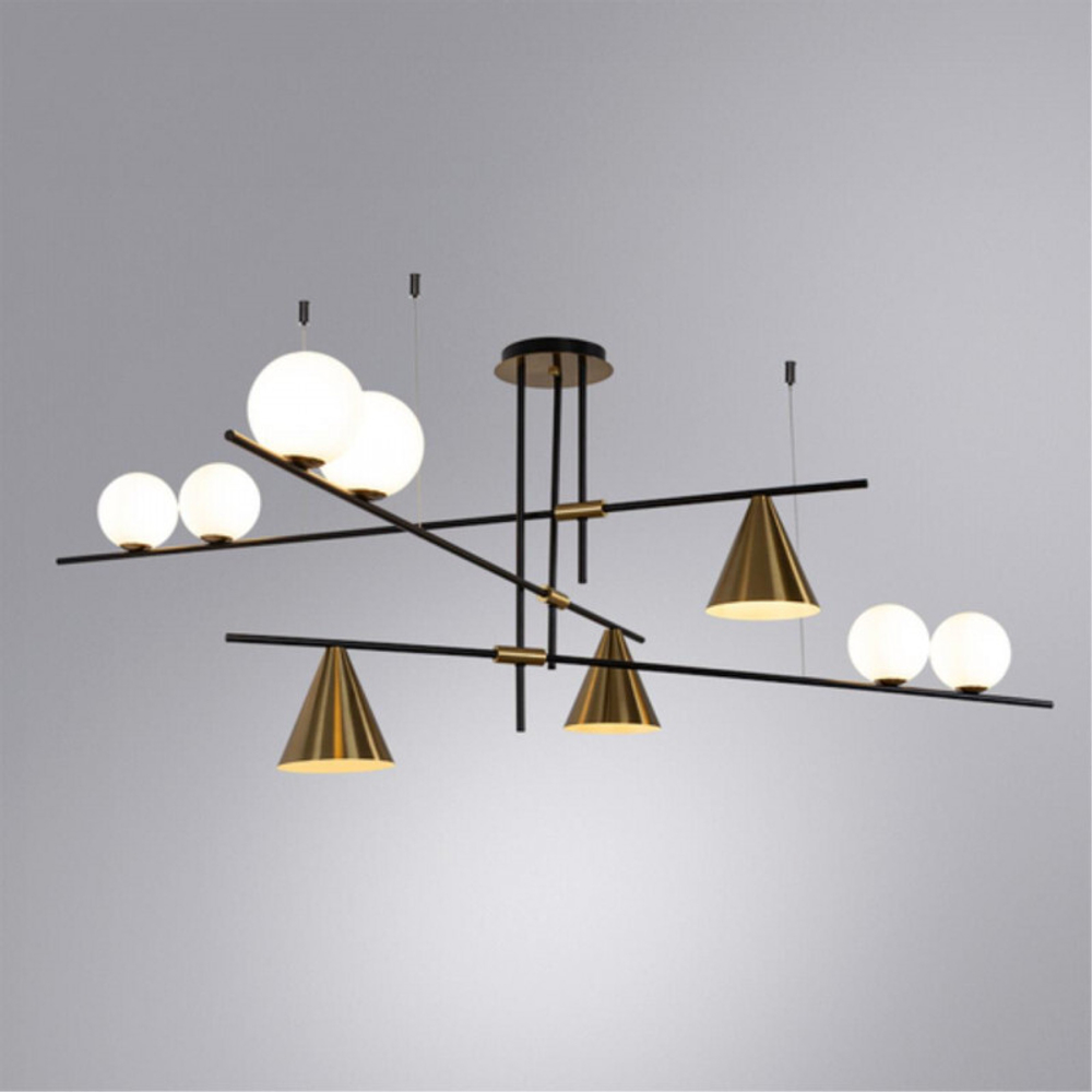 Подвесной светильник Arte Lamp A7029PL-9BK