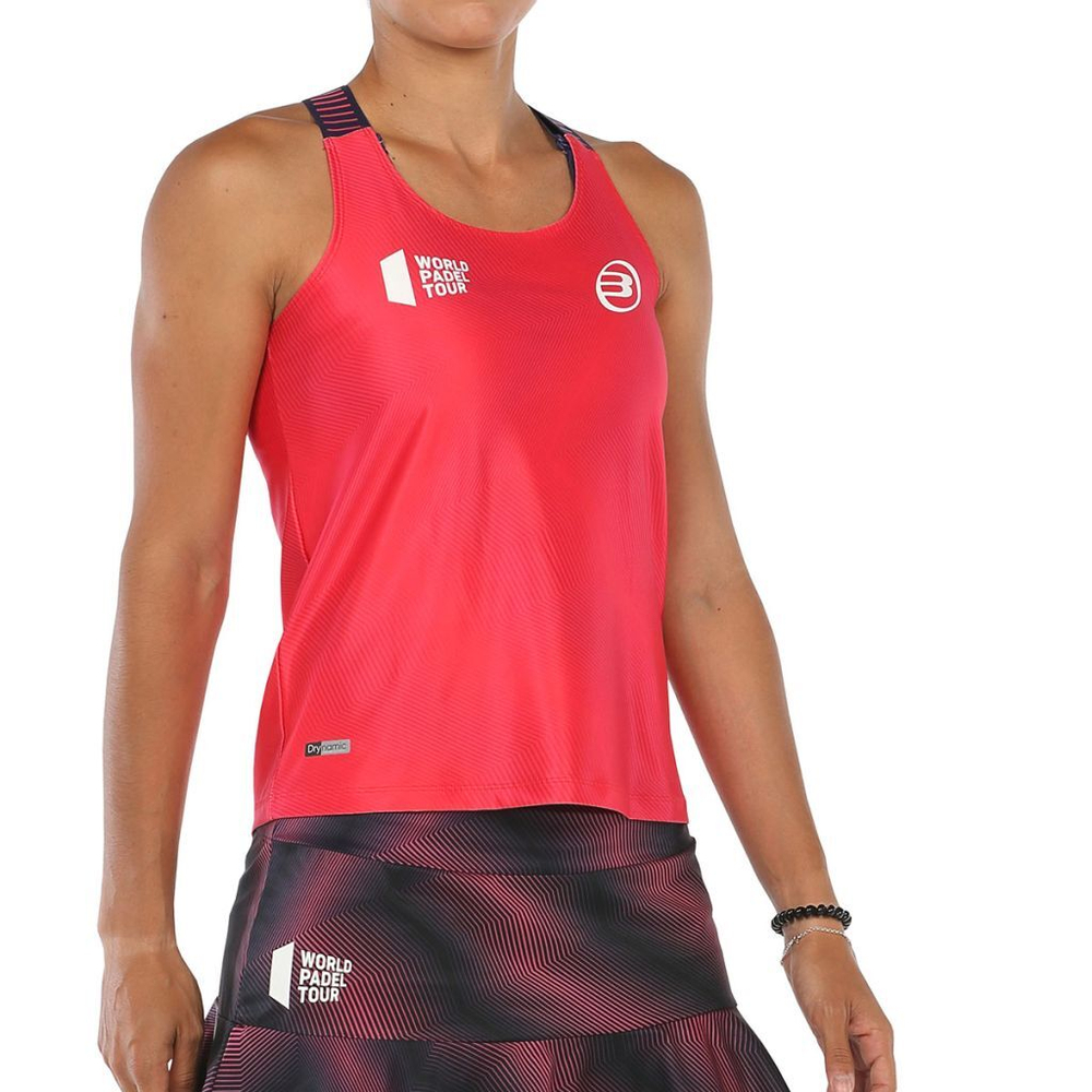 Топ теннисный Bullpadel Revenga - carmesi fluor