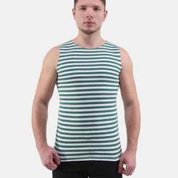 Майка-тельняшка ГОСТ (зеленый)