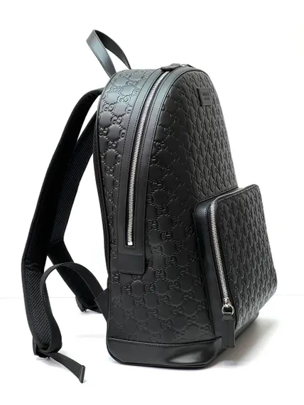 Кожаный рюкзак Gucci Signature