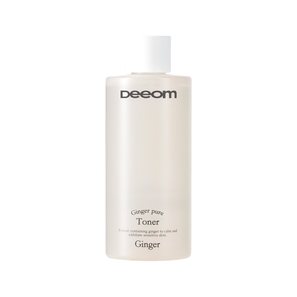 DEEOM Ginger Pure Toner успокаивающий тонер с экстрактом имбиря для жирной и комбинированной кожи