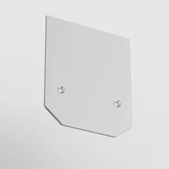 Заглушка торцевая для профиля TRA004MP-21S S35 серый Technical tra004mpec-21s